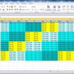 Free Excel Spreadsheet Scheduling Employees Within Excel Spreadsheet Scheduling Employees Sample