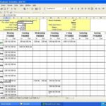 Free Excel Spreadsheet Template For Scheduling Throughout Excel Spreadsheet Template For Scheduling Example