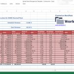 Free Excel Templates For Construction Project Management With Excel Templates For Construction Project Management Example