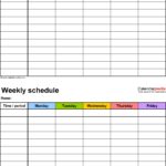 Free Excel Work Schedule Template Inside Excel Work Schedule Template For Personal Use