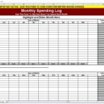 Free Expense Log Template Excel To Expense Log Template Excel For Google Sheet