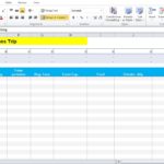 Free Expense Tracker Template For Excel Intended For Expense Tracker Template For Excel Document
