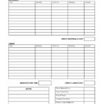 Free Job Costing Excel Template In Job Costing Excel Template Letter
