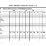 Free Machine Maintenance Schedule Excel Template To Machine Maintenance Schedule Excel Template Document