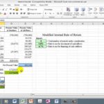 Free Npv Excel Template For Npv Excel Template In Workshhet