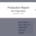 Free Production Report Template Excel In Production Report Template Excel For Google Spreadsheet