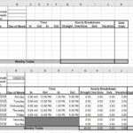 Free Sample Timesheet Excel Intended For Sample Timesheet Excel In Workshhet
