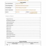 Free Status Report Template Excel Inside Status Report Template Excel Xlsx