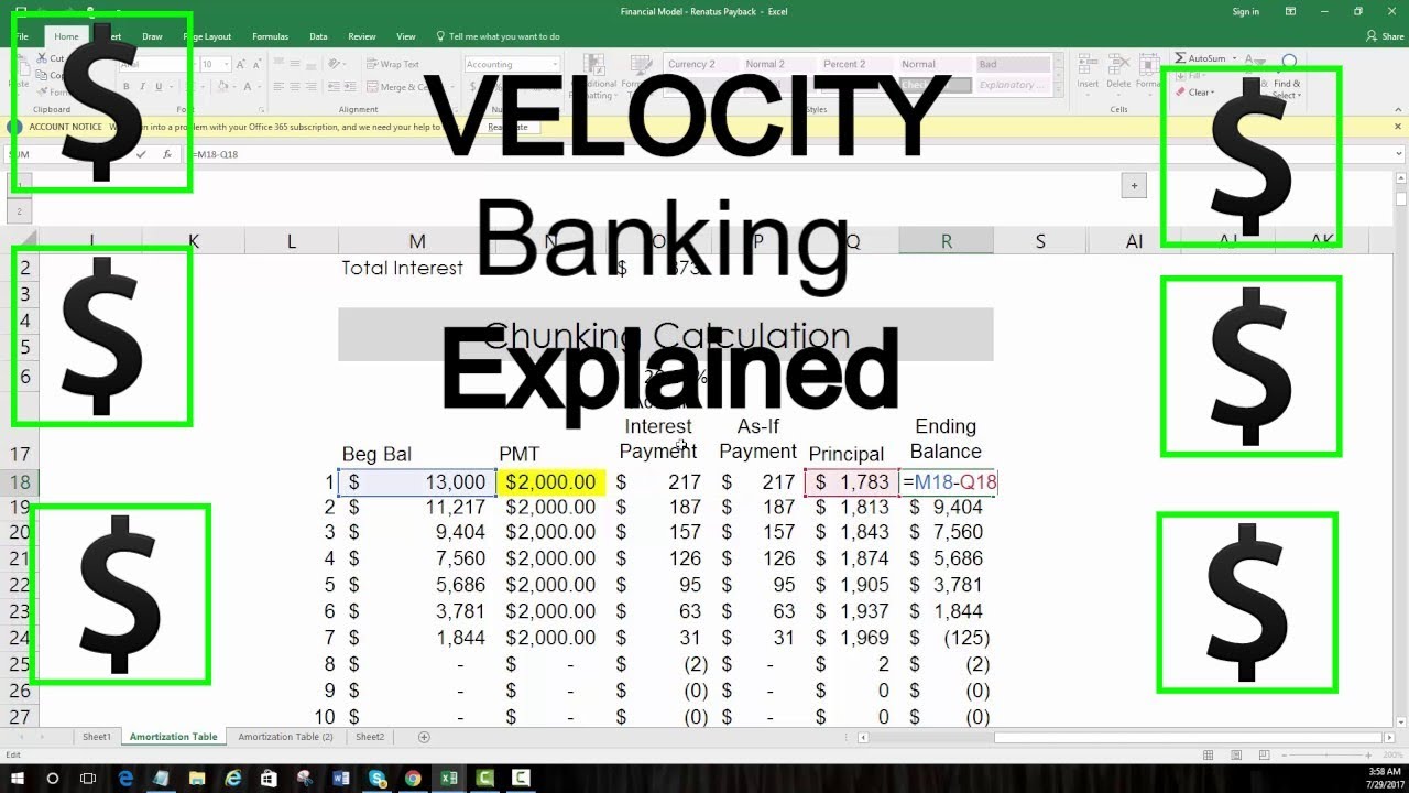 Free Velocity Banking Spreadsheet Template to Velocity Banking Spreadsheet Template Letter