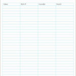 Free Wedding Guest Excel Template With Wedding Guest Excel Template Download For Free