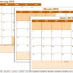 Letter Of 2018 Calendar Template Excel Throughout 2018 Calendar Template Excel Free Download