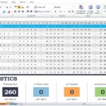 Letter Of Attendance Template Excel And Attendance Template Excel Document