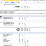 Letter Of Document Transmittal Template Excel Intended For Document Transmittal Template Excel Example
