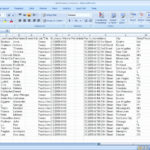 Letter Of Excel Database Template In Excel Database Template Example