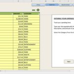Letter of Excel Spreadsheet For Business Expenses intended for Excel Spreadsheet For Business Expenses Sheet