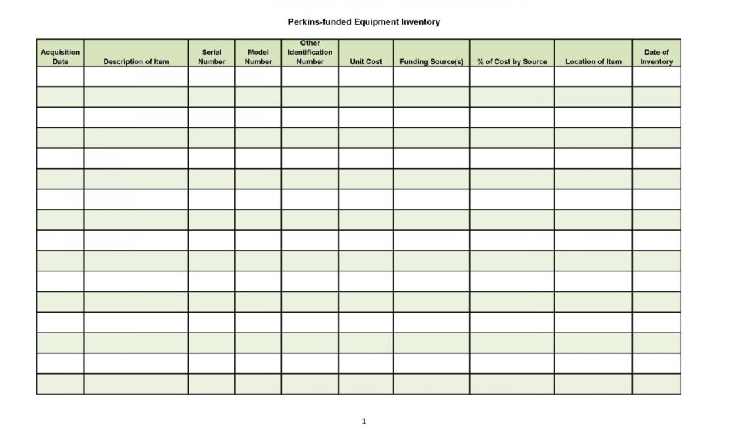 Excel Spreadsheet For Warehouse Inventory — excelguider.com