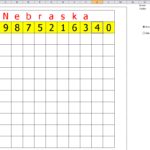 Letter Of Football Squares Template Excel To Football Squares Template Excel Document