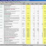 Letter Of Job Costing Excel Template Inside Job Costing Excel Template Document