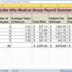 Letter Of Payroll Format In Excel Sheet Inside Payroll Format In Excel Sheet For Free