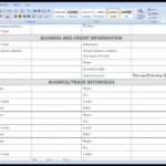 Letter Of Registration Form Template Excel Intended For Registration Form Template Excel Document