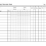Letter Of Time Study Template Excel With Time Study Template Excel Letter