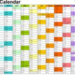 Letters Of 2018 Monthly Calendar Template Excel In 2018 Monthly Calendar Template Excel For Free