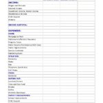 Letters Of Budget Spreadsheet Excel Template With Budget Spreadsheet Excel Template Sheet