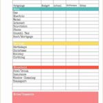 Letters Of Budget Spreadsheet Excel Template Within Budget Spreadsheet Excel Template Sheet