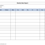 Letters Of Daily Sales Report Template Excel In Daily Sales Report Template Excel Form