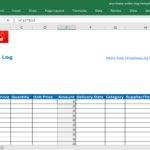 Letters Of Excel Purchase Order Template With Database With Excel Purchase Order Template With Database Sample