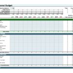 Letters Of Household Monthly Budget Template Excel To Household Monthly Budget Template Excel Sample