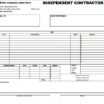Letters Of Independent Contractor Invoice Template Excel And Independent Contractor Invoice Template Excel For Google Spreadsheet