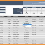 Letters Of Issue Tracking Template Excel For Issue Tracking Template Excel Samples