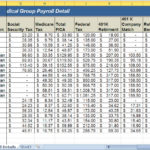 Letters Of Payroll Report Template Excel With Payroll Report Template Excel Samples