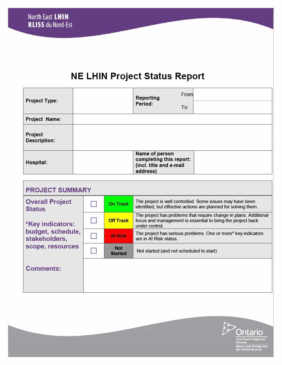 Letters Of Project Update Template Excel For Project Update Template Excel Sheet