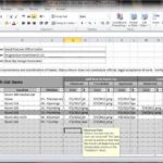 Letters Of Punch List Template Excel For Punch List Template Excel In Spreadsheet