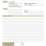 Letters Of Rent Receipt Template Excel Intended For Rent Receipt Template Excel Examples