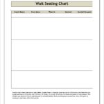 Letters Of Seating Chart Template Excel Intended For Seating Chart Template Excel In Spreadsheet