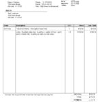 Letters Of Simple Invoice Template Excel In Simple Invoice Template Excel Template
