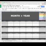 Letters Of Social Media Calendar Spreadsheet To Social Media Calendar Spreadsheet In Spreadsheet