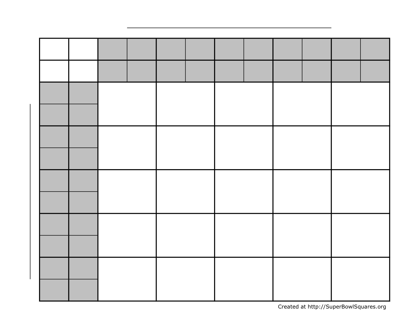 Letters Of Super Bowl Squares Template Excel For Super Bowl Squares Template Excel Free Download