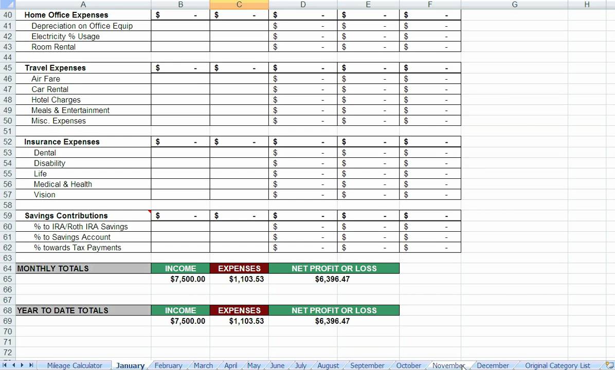 Letters Of Tax Deduction Spreadsheet Excel With Tax Deduction Spreadsheet Excel In Excel