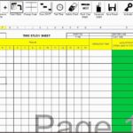 Letters Of Time And Motion Spreadsheet For Time And Motion Spreadsheet Xls