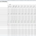 Personal 12 Month Profit And Loss Projection Excel Template For 12 Month Profit And Loss Projection Excel Template Xls