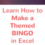 Personal Bingo Template Excel With Bingo Template Excel For Free