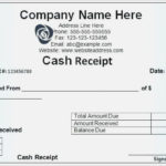 Personal Cash Receipt Template Excel Throughout Cash Receipt Template Excel Printable