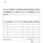 Personal Construction Work Order Template Excel With Construction Work Order Template Excel Examples