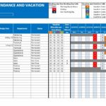 Personal Employee Vacation Planner Template Excel Throughout Employee Vacation Planner Template Excel For Google Sheet