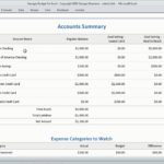 Personal Excel Checkbook Register Budget Worksheet With Excel Checkbook Register Budget Worksheet Document