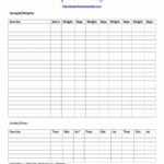 Personal Excel Workout Template Intended For Excel Workout Template For Personal Use
